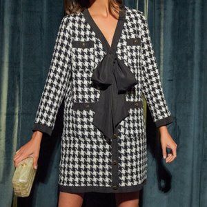 Pomander Place Coco Tweed Bow Dress